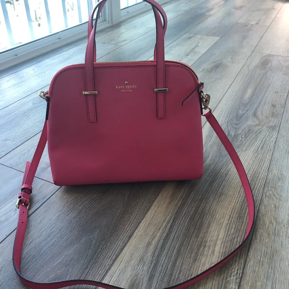 kate spade Hot Pink Leather Satchel